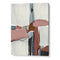 Muted Organic Shapes Abstract Painting