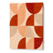 Autumn Mid Century Earthy Geometric Wall Art