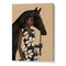 Elegant Woman Horse Boho Wall Art