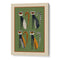 Playful Jungle Lemurs Abstract Wall Art Print