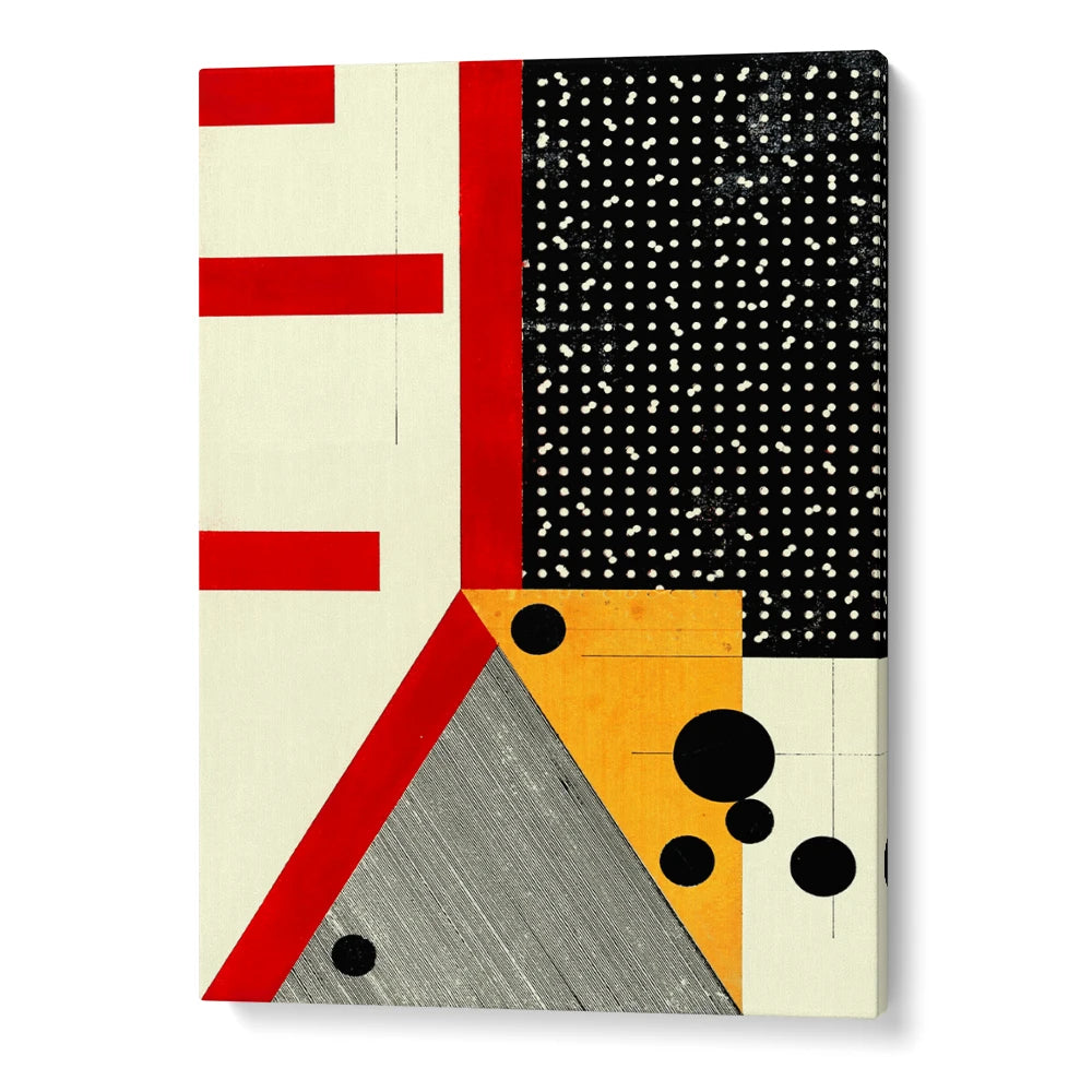 Bold Geometric Abstract Wall Art For Living Room - XS / Matte Paper / Rolled Art - Nook At You