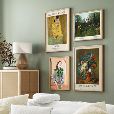 Artistic Masters Gallery Wall Set of 4 Nook At You Matte Paper Rolled Art