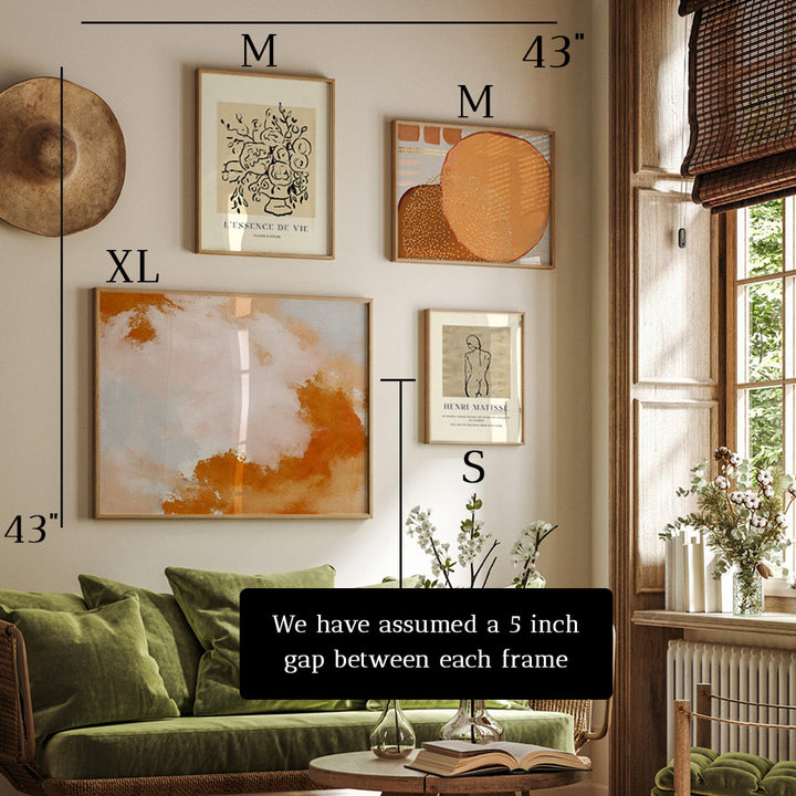 Rustic Waters Gallery Wall Set of 4