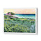 Sunset Rock Landscape Canvas Painting