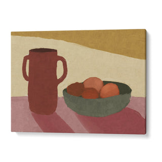 Jug With Peaches Abstract Wall Decor