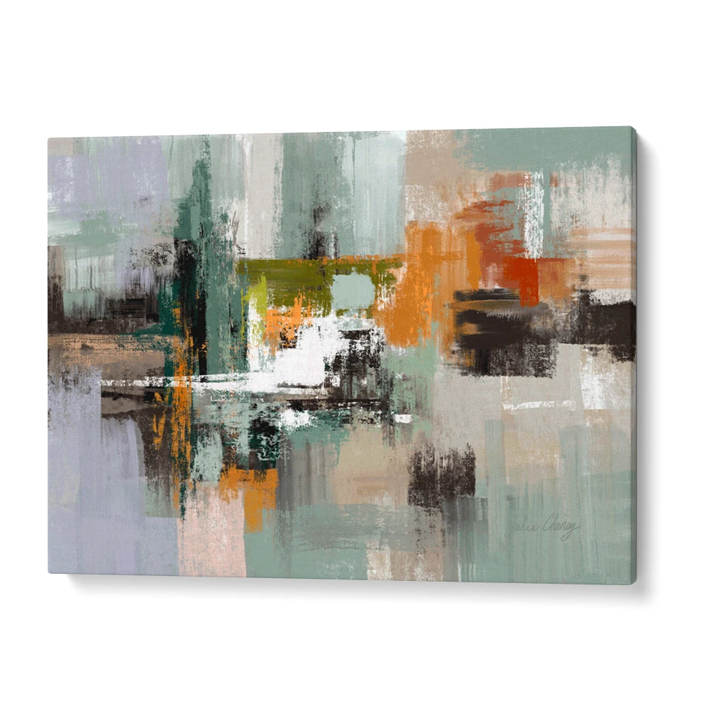 Chromatic Layers Abstract Wall Art Print - XS / Matte Paper / Rolled Art - Nook At You