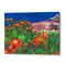 Temple Garden Marigolds Botanical Wall Art Poster