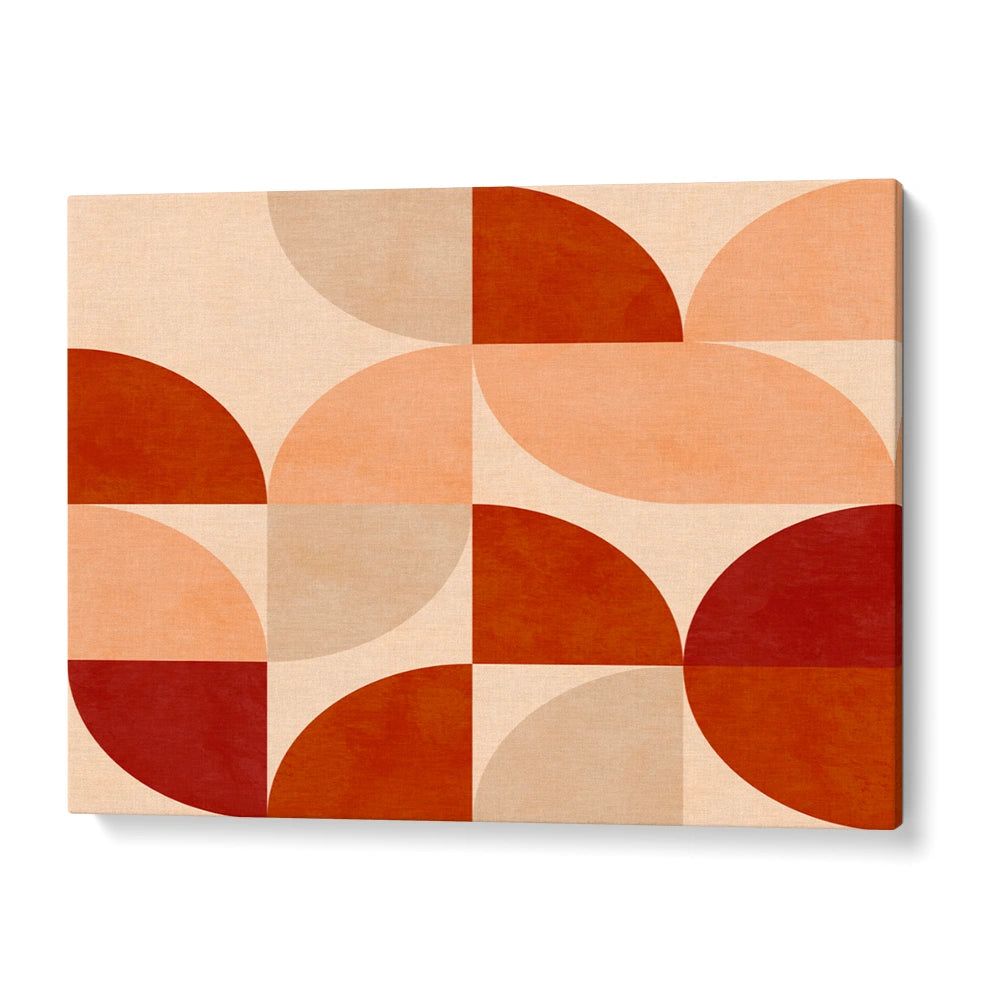 Autumn Mid Century Earthy Horizontal Abstract Wall Art - XS / Matte Paper / Rolled Art - Nook At You