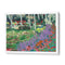 Summer Birch Garden Landscape Wall Art Print