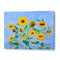 Golden Sunflowers Botanical Painting