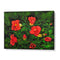 Vibrant Red Flowers Botanical Wall Art Poster
