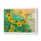 Sunflowers and City Botanical Wall Art Poster