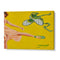 Dancing Ballerina Yellow Women Illustration Wall Art Poster