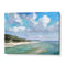 Peaceful Beach Scene Landscape Wall Art Poster