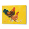 Vibrant Chicken Family Canvas Wall Art For Living Room