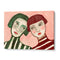 Kindred Spirits Love Women Illustration Wall Art Print