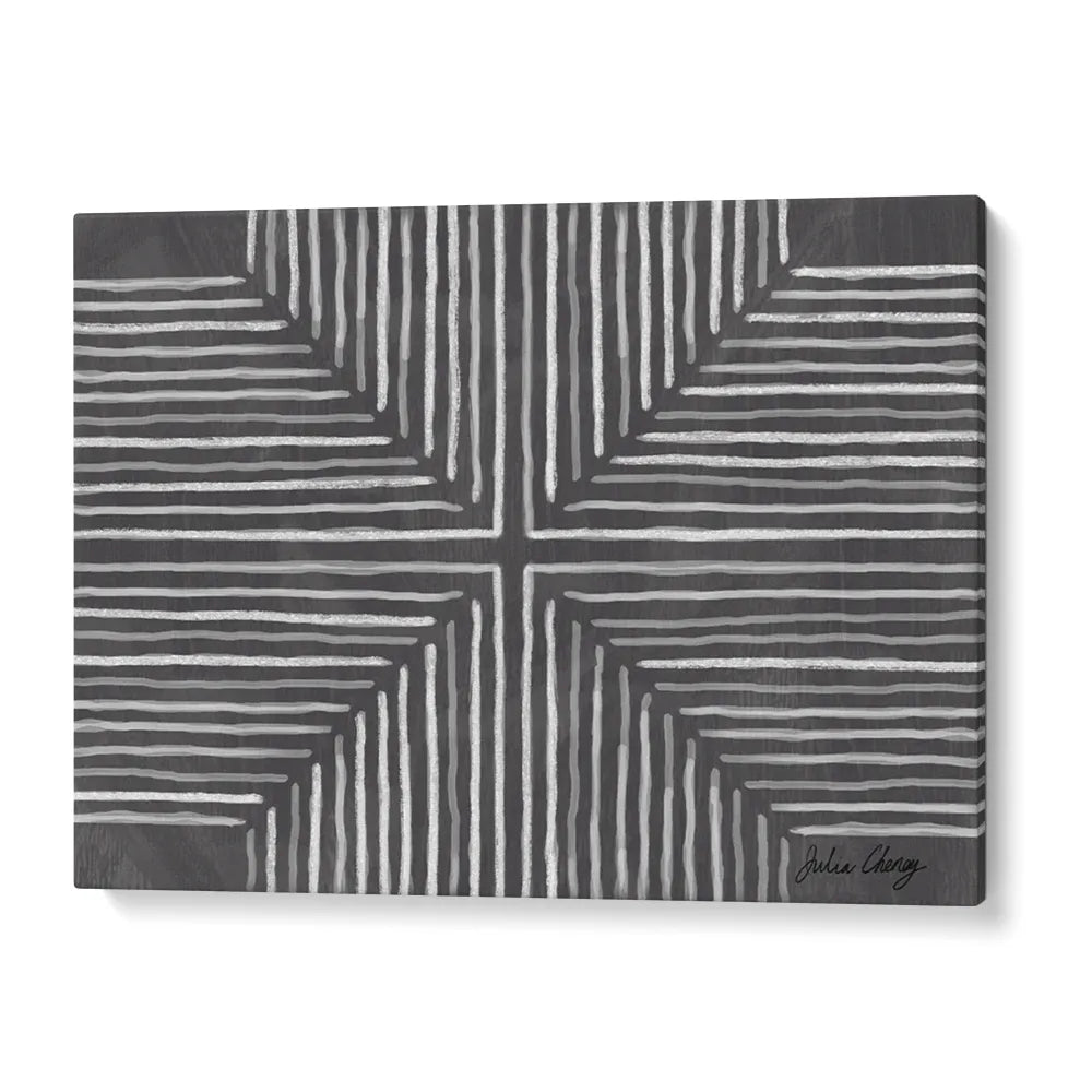 Grid in Motion Abstract Wall Art Poster - XS / Matte Paper / Rolled Art - Nook At You