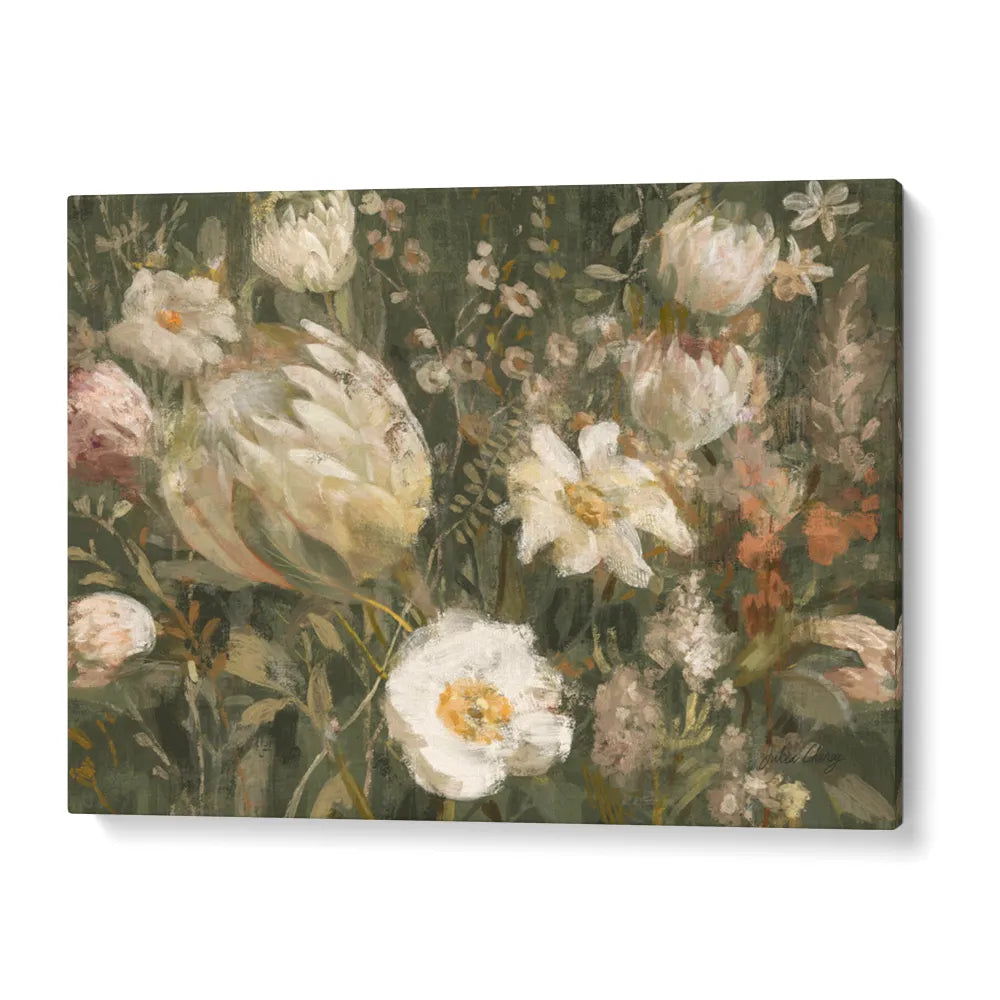 Wildflower Tapestry Botanical Wall Art - XS / Matte Paper / Rolled Art - Nook At You
