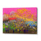 Vibrant Village Scene Landscape Wall Art For Workspace