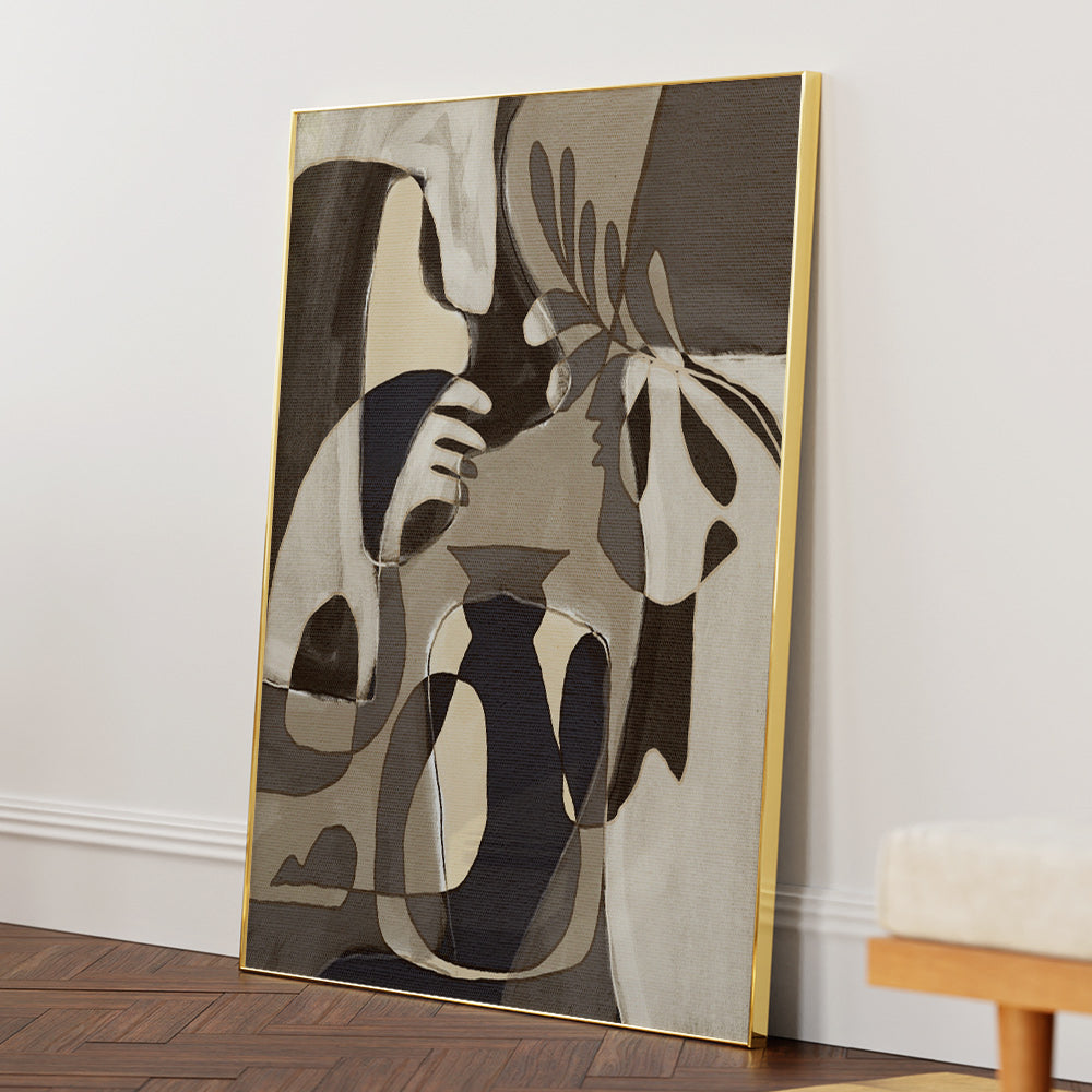 Essence 1 Abstract Painting - XS / Matte Paper / Rolled Art - Nook At You