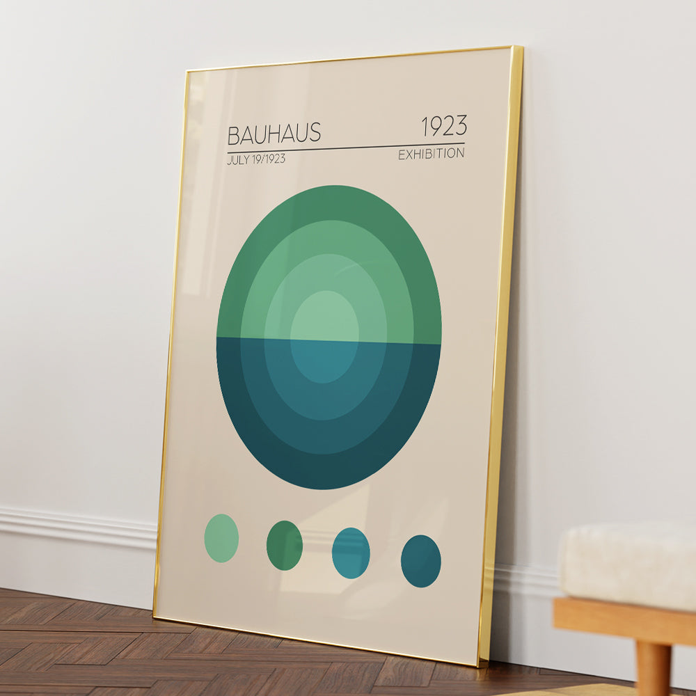 Bauhaus - Geometric Harmony I Art Print - XS / Matte Paper / Rolled Art - Nook At You