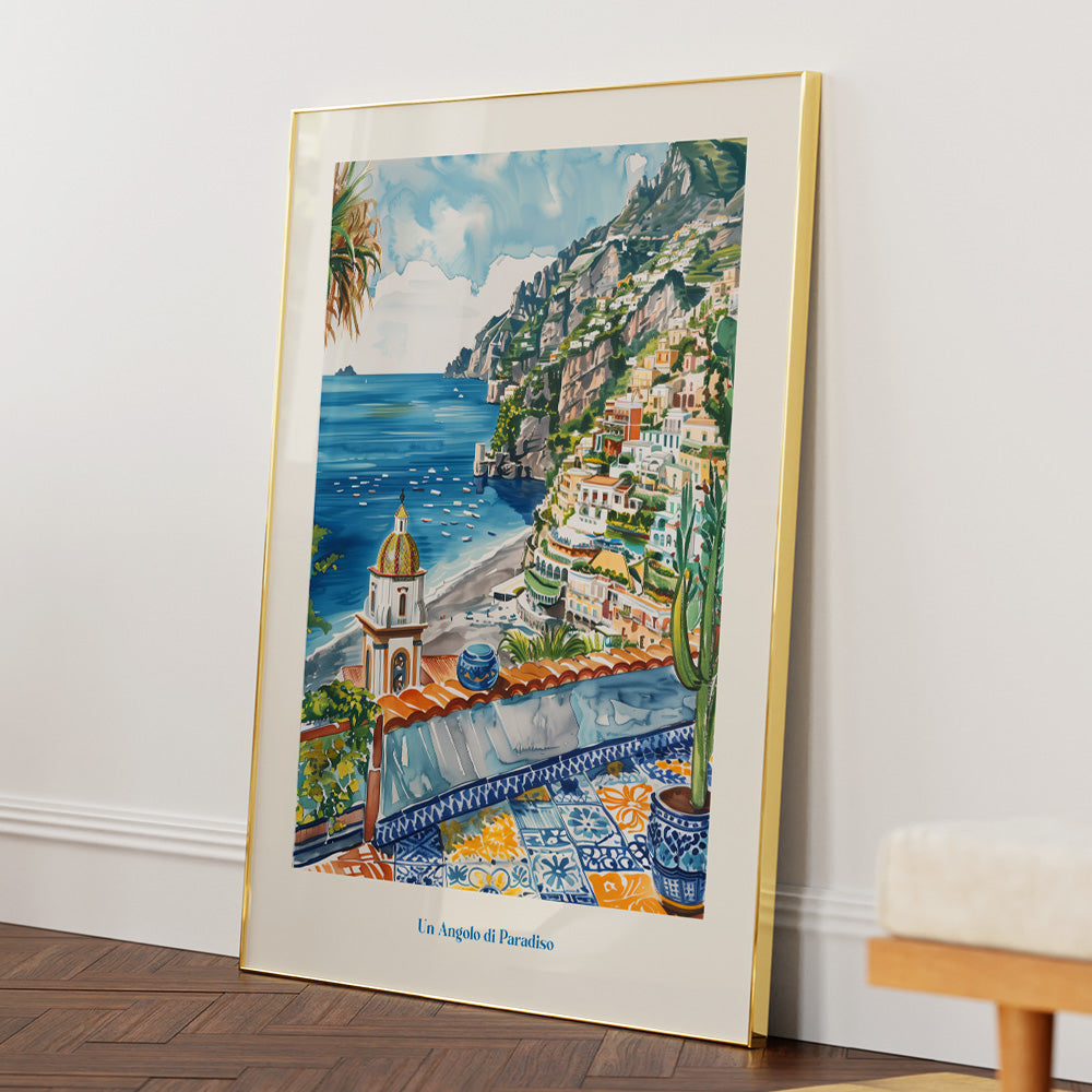 Tiles & Tides Landscape Wall Art - XS / Matte Paper / Rolled Art - Nook At You