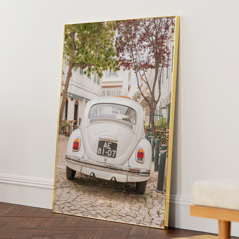 Driving Cascais Canvas Print - XS / Matte Paper / Rolled Art - Nook At You