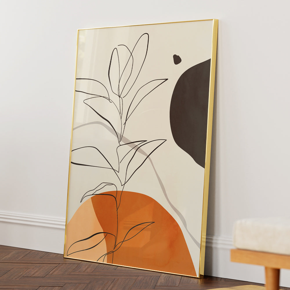 Boho Environment - C Abstract Wall Art - XS / Matte Paper / Rolled Art - Nook At You