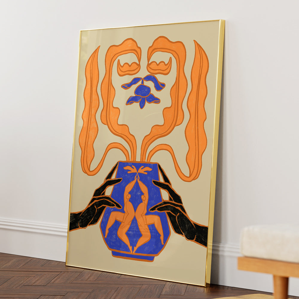Vessel Collection Boho Artwork - 5XL / Canvas / Rolled Art - Nook At You