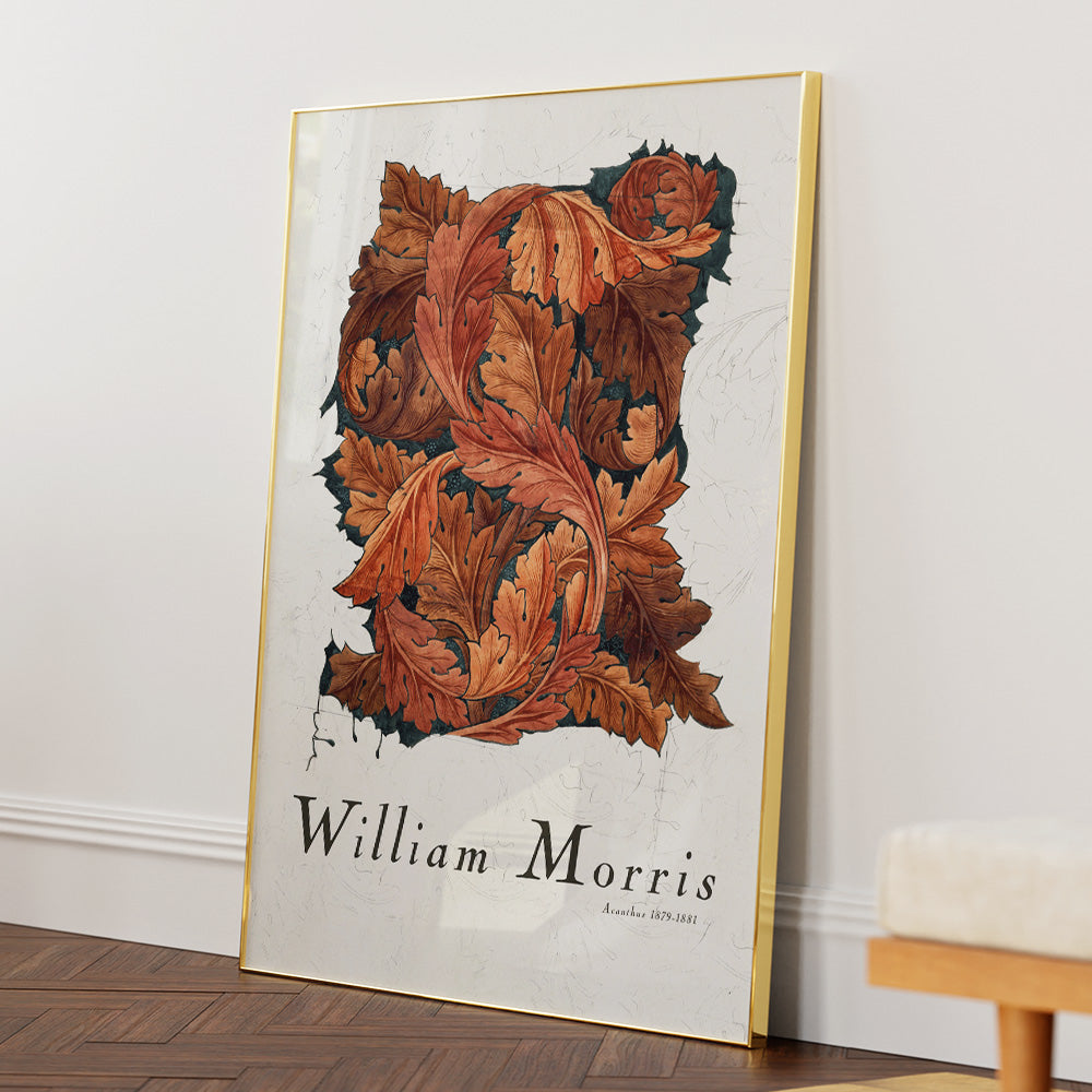 William Morris - Floral Swirl Essence Exhibition Poster - XS / Matte Paper / Rolled Art - Nook At You
