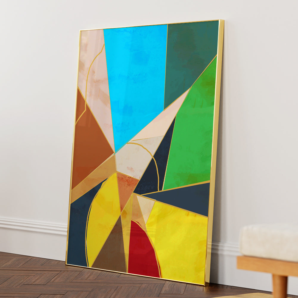 Spectrum Abstract Art Print - XS / Matte Paper / Rolled Art - Nook At You