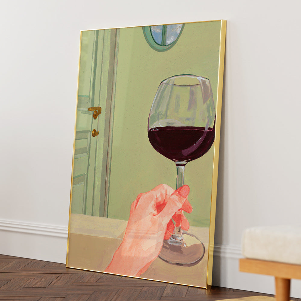 Quality Time Wall Art Poster - XS / Matte Paper / Rolled Art - Nook At You