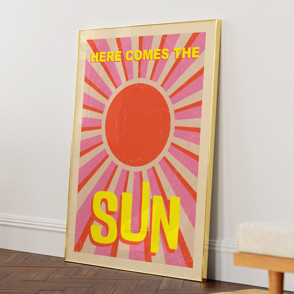 Sunshine Art Print - XS / Matte Paper / Rolled Art - Nook At You