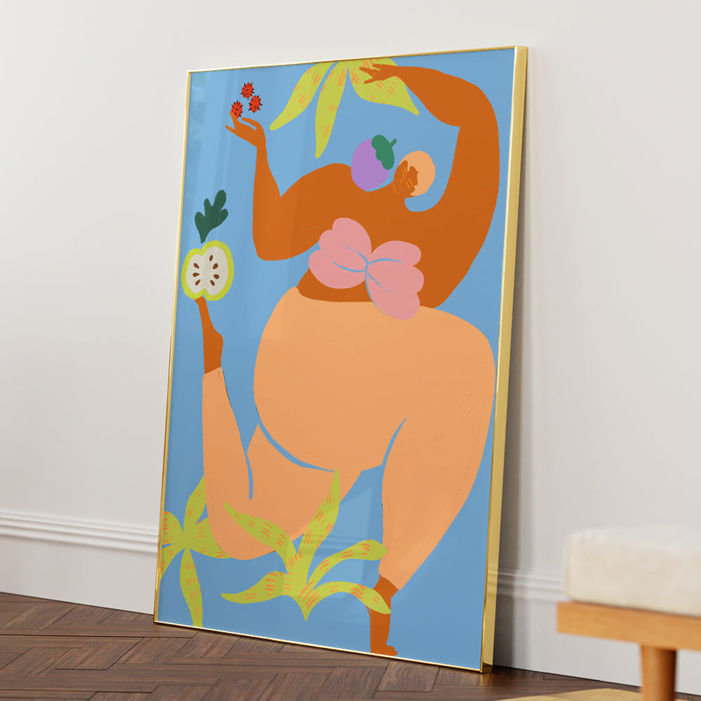 Fruitful Dance Canvas Print - 5XL / Canvas / Rolled Art - Nook At You