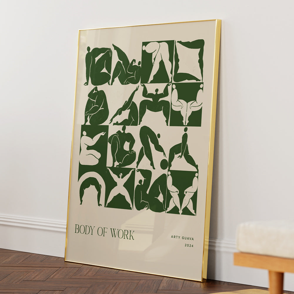 Body of Work (forest) Wall Art Print - XS / Matte Paper / Rolled Art - Nook At You