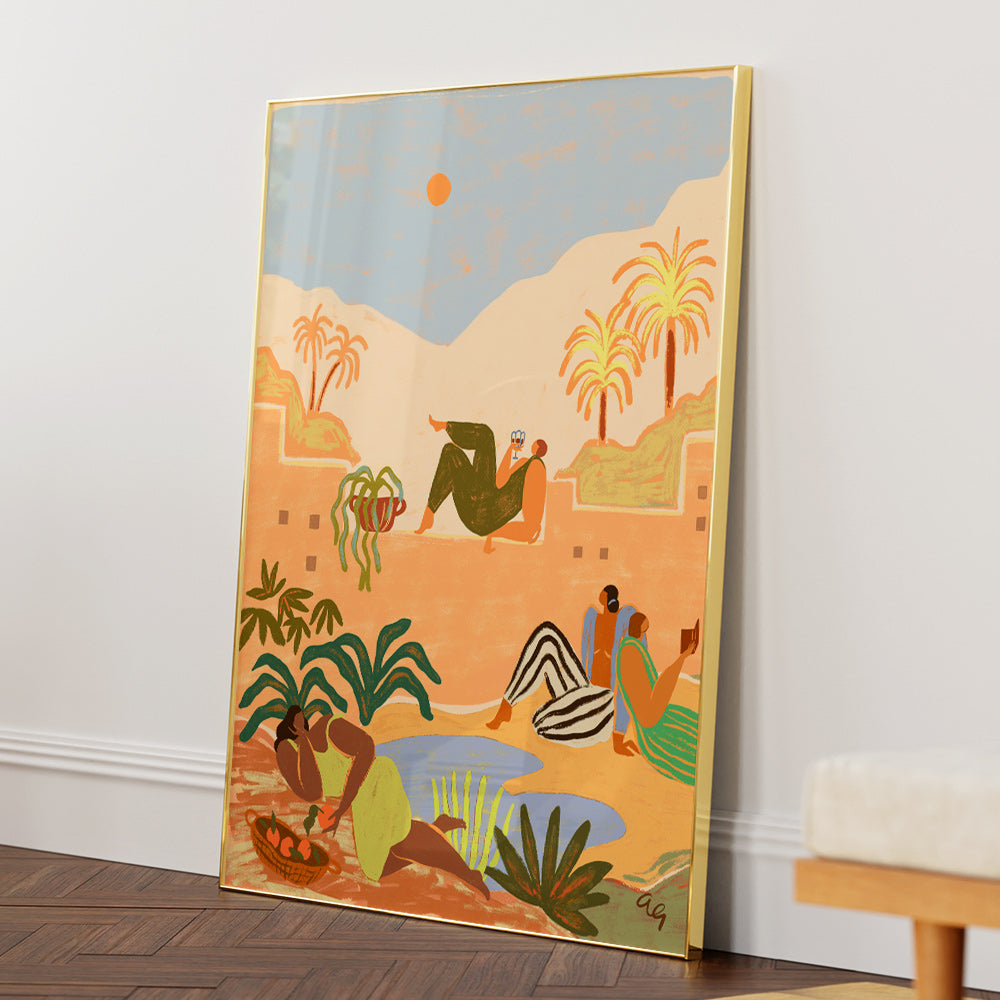 Holiday Art Print - XS / Matte Paper / Rolled Art - Nook At You