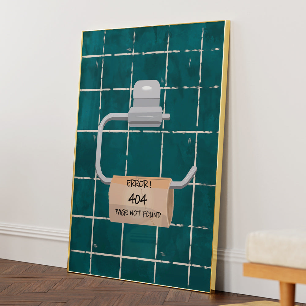 Toilet Humor Quote Canvas Painting - XS / Matte Paper / Rolled Art - Nook At You