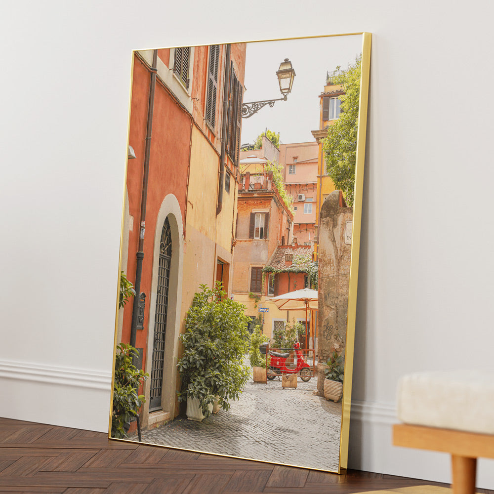 Trastevere, Rome Wall Art Print - XS / Matte Paper / Rolled Art - Nook At You