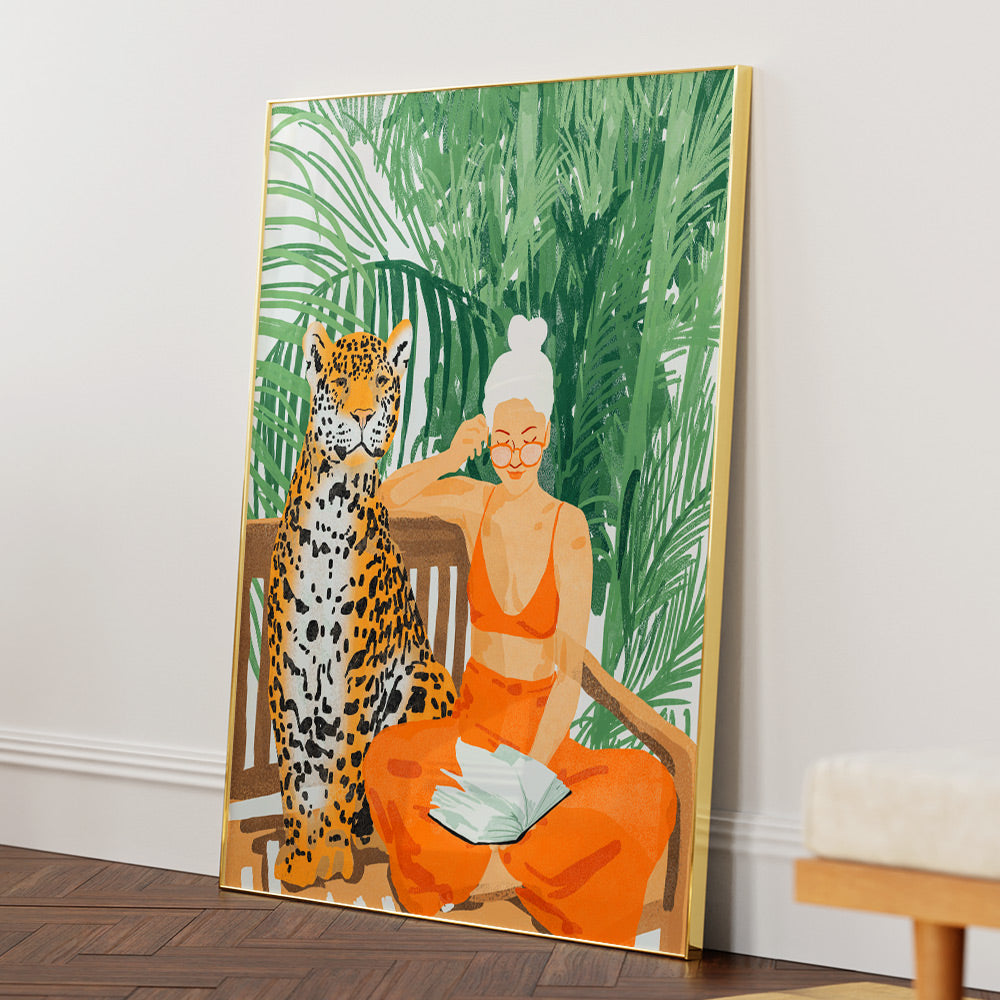 Jungle Vacay II  Botanical Art Poster - XS / Matte Paper / Rolled Art - Nook At You