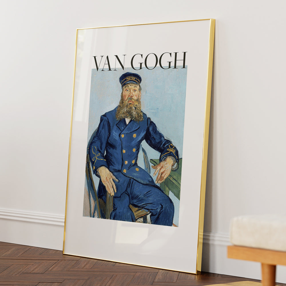 Van Gogh - Portrait of the Postman Joseph Roulin (1888) Art Print - XS / Matte Paper / Rolled Art - Nook At You