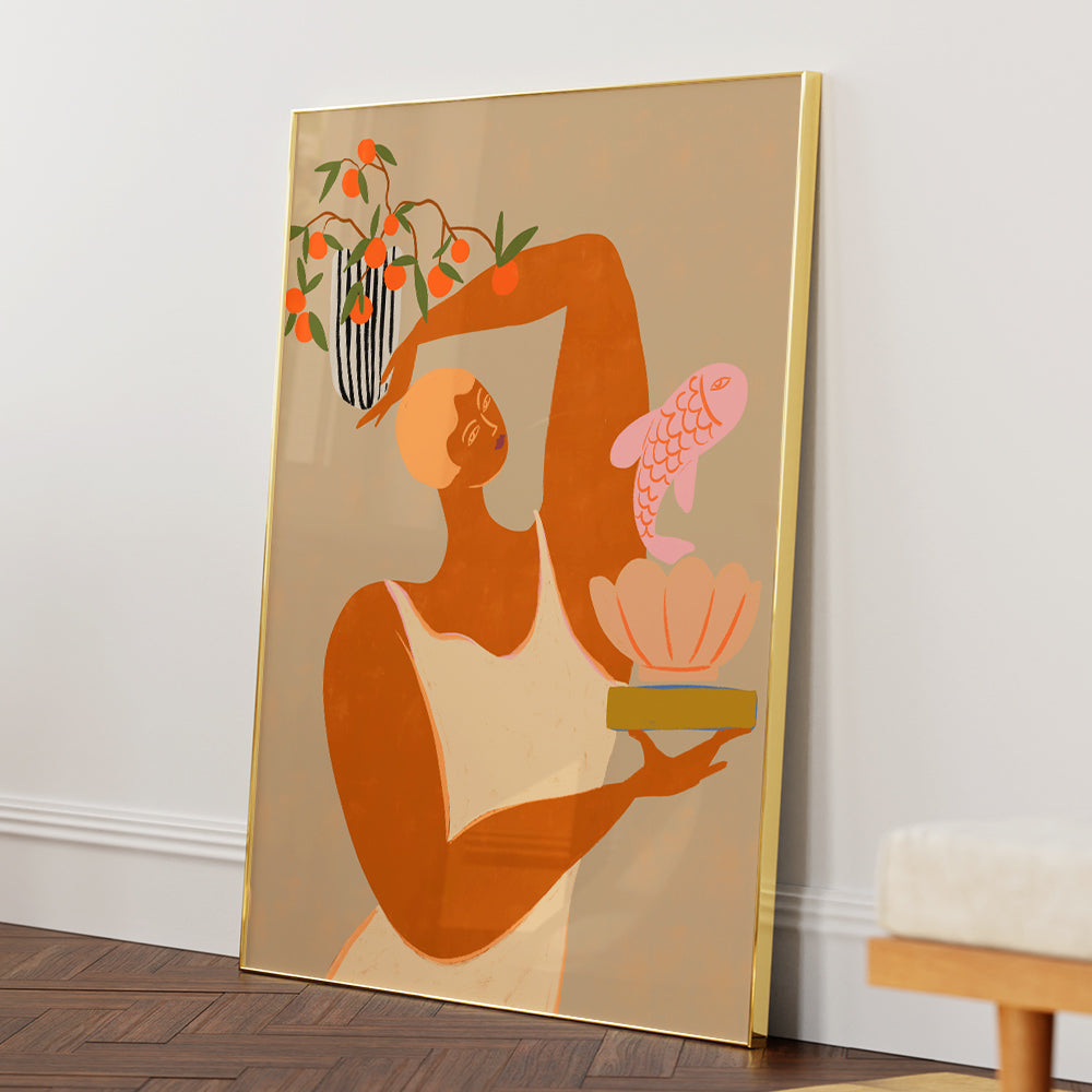 Balance of Harmony Boho Artwork - 5XL / Canvas / Rolled Art - Nook At You
