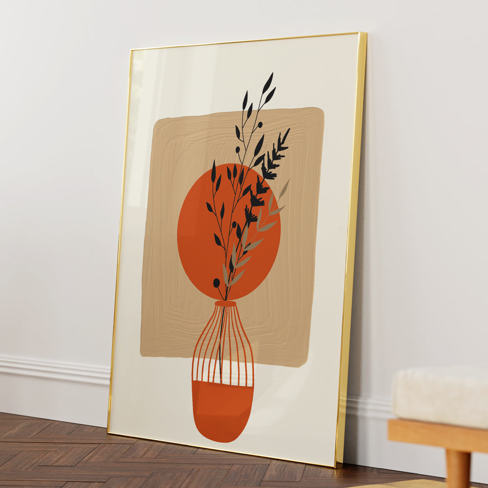 Jewel Boho Art - XS / Matte Paper / Rolled Art - Nook At You