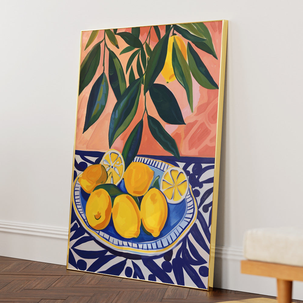 Citrus from Amalfi Art Print - XS / Matte Paper / Rolled Art - Nook At You