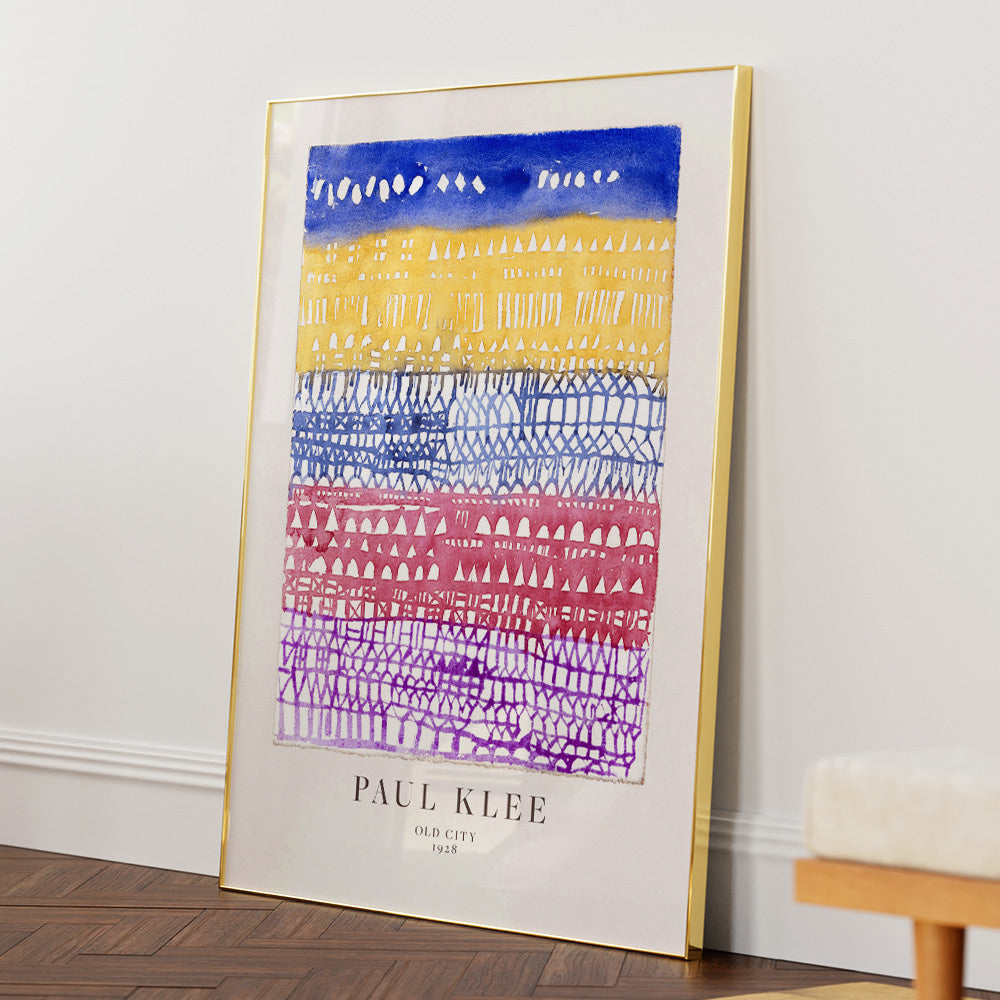 Colorful Gridscape Art Print - XS / Matte Paper / Rolled Art - Nook At You