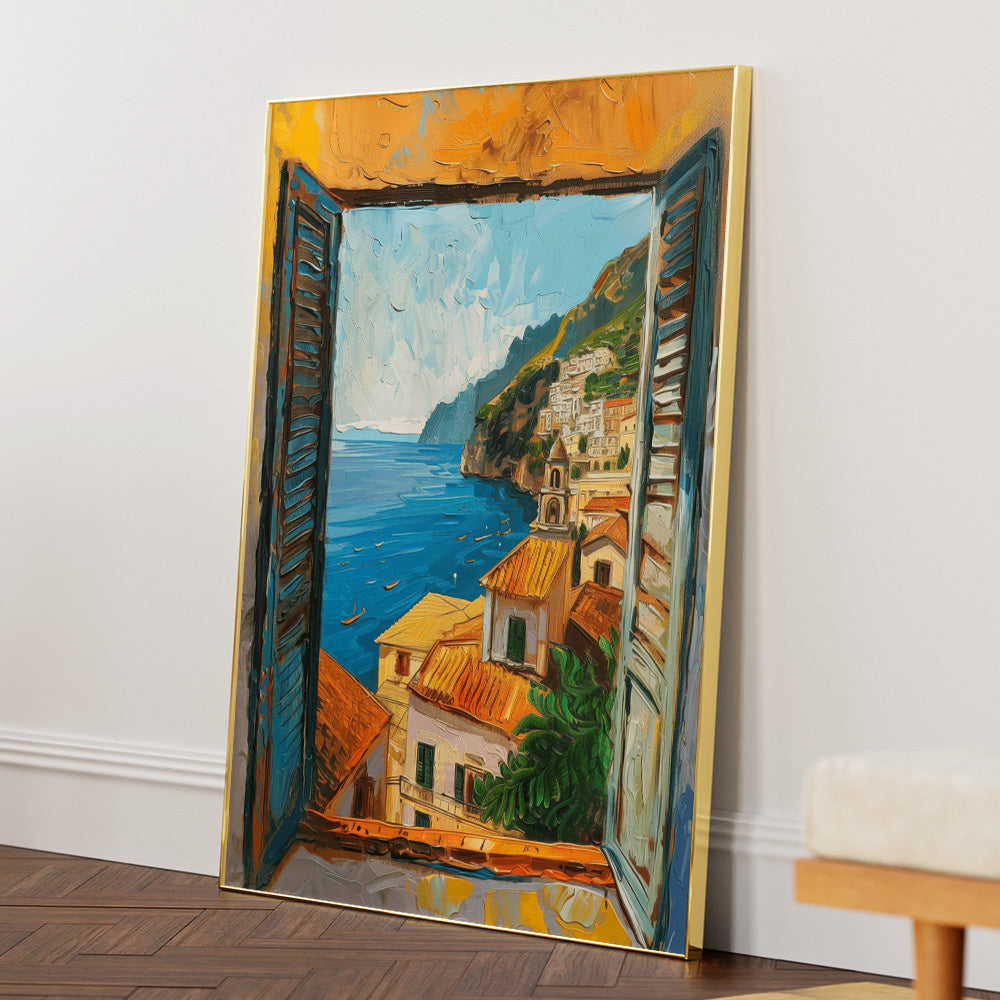 The View Landscape Art Print - XS / Matte Paper / Rolled Art - Nook At You