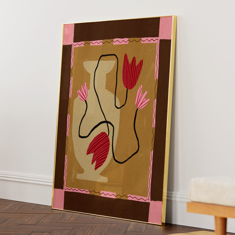 Sun Dancers Boho Framed Art - XS / Matte Paper / Rolled Art - Nook At You