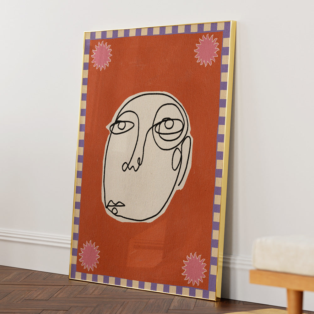 Lines of Wonder Boho Art - XS / Matte Paper / Rolled Art - Nook At You