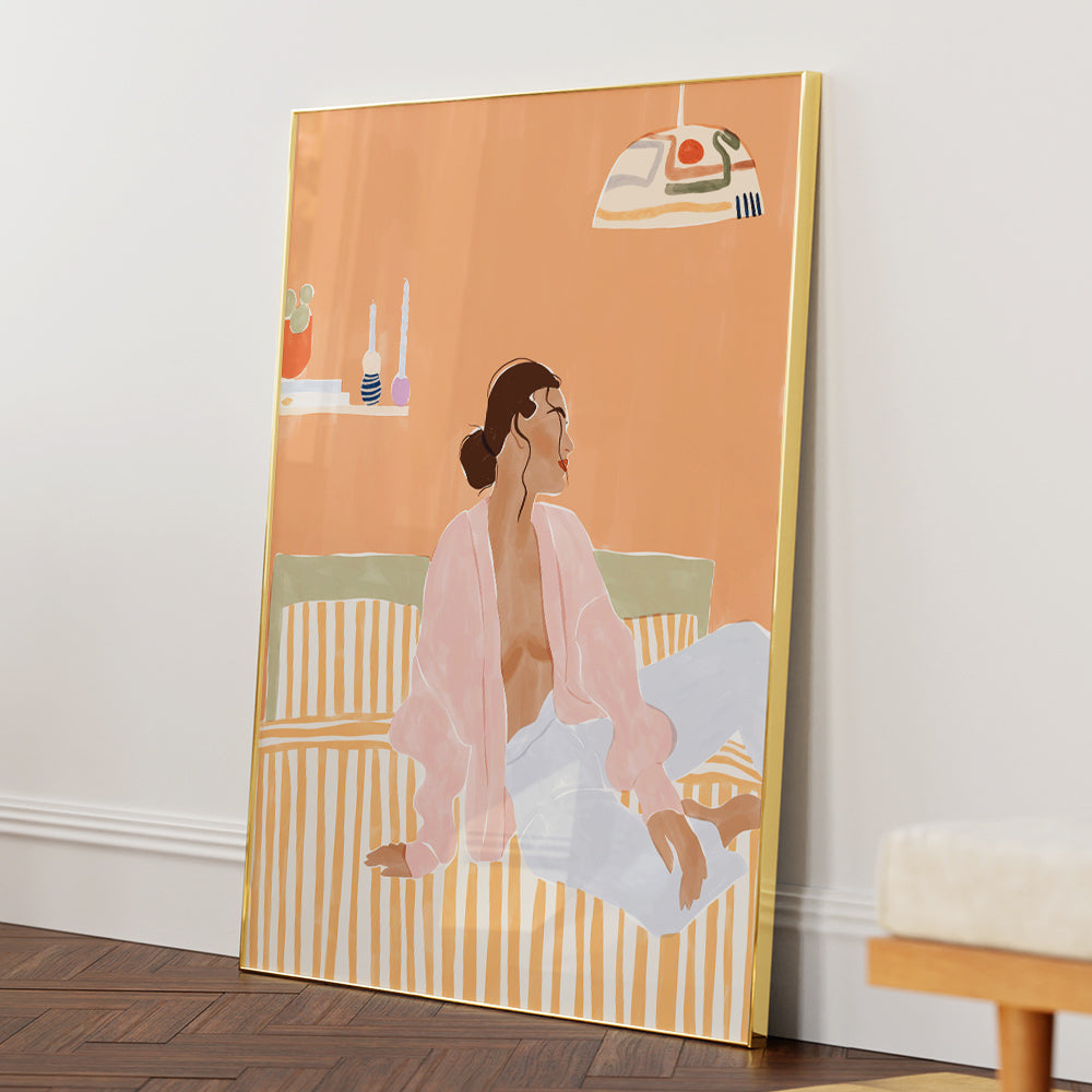 Retro Soul Wall Art Poster - XS / Matte Paper / Rolled Art - Nook At You