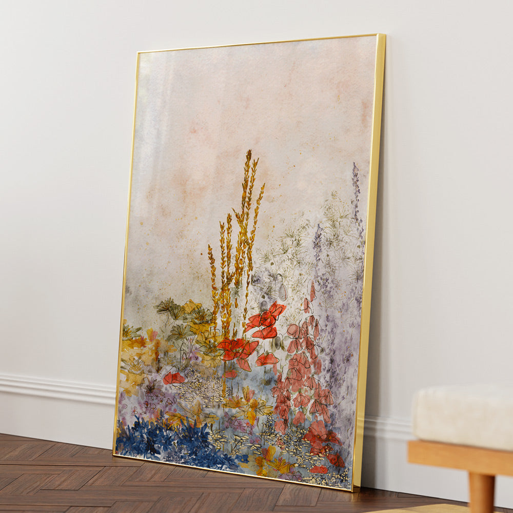 Dreamy Garden Scene Wall Art Poster - XS / Matte Paper / Rolled Art - Nook At You