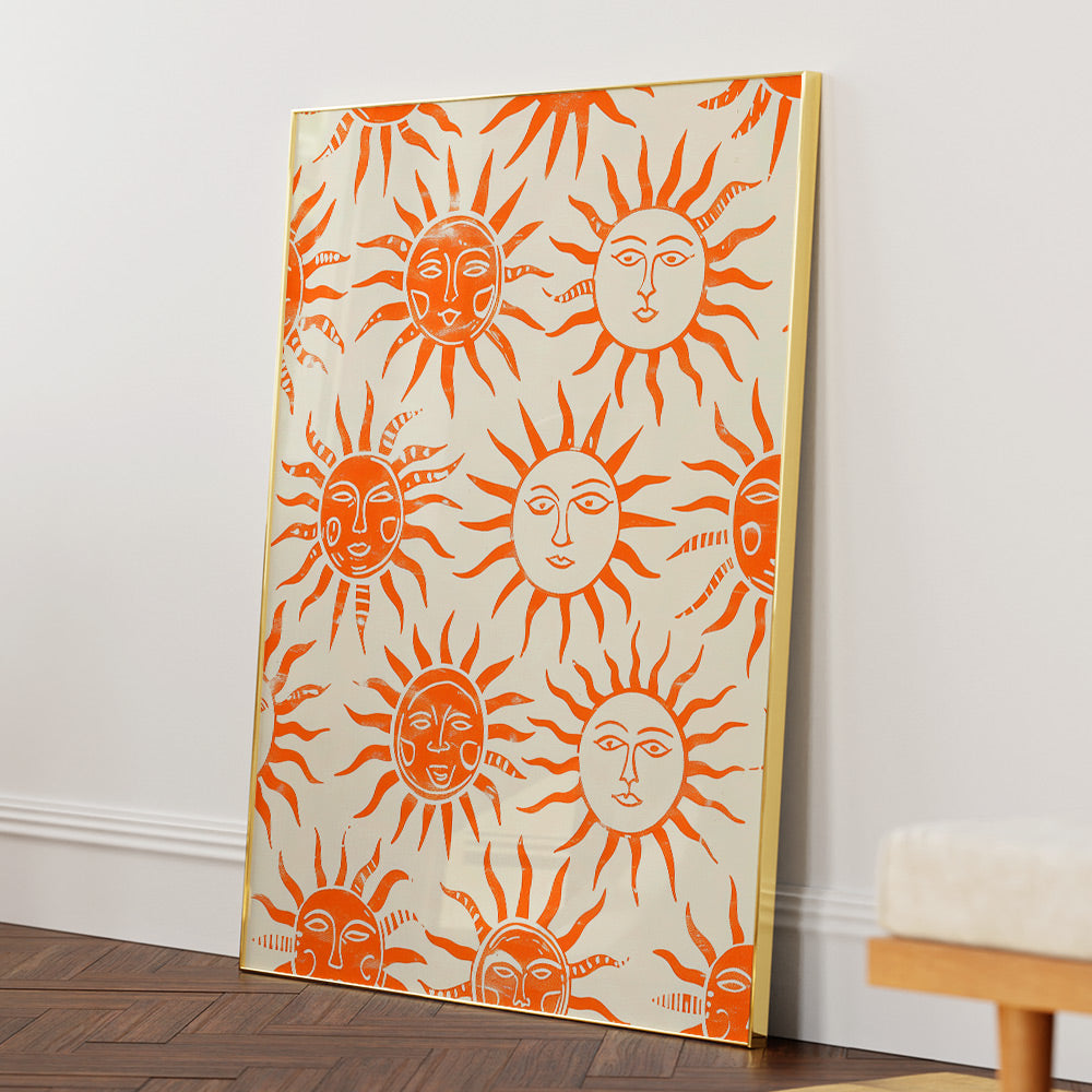 Sunny days Boho Art Print - XS / Matte Paper / Rolled Art - Nook At You